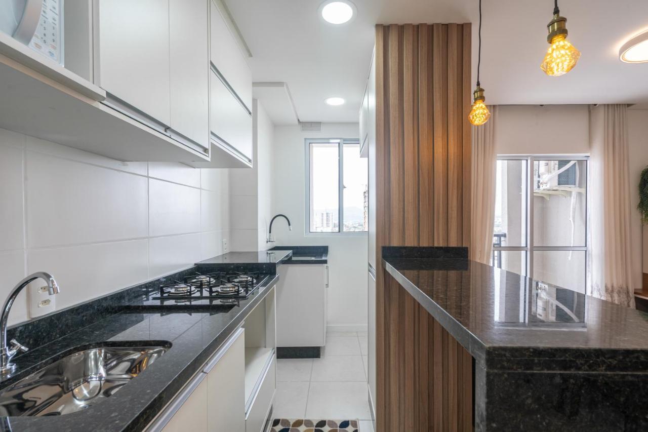 Apartamento Com Vista Mar, Ar-Condicionado, Wi-Fi Condominio Com Piscina, Quadra De Esportes Playground Infantil A 15 Minutos Do Beto Carreiro Piçarras 外观 照片